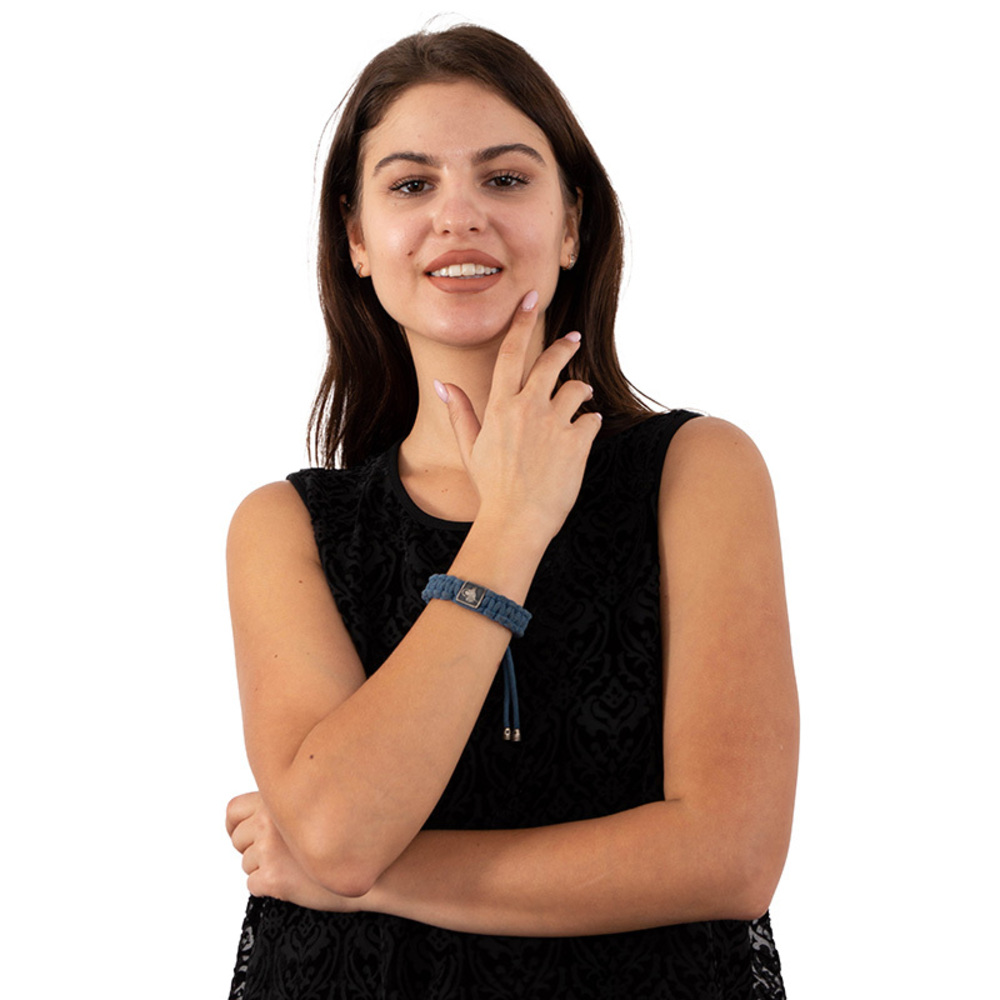 Boga Bracelet Women Slate Blue